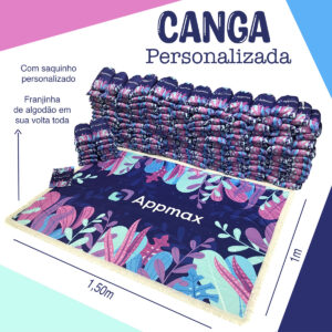 Canga com franja